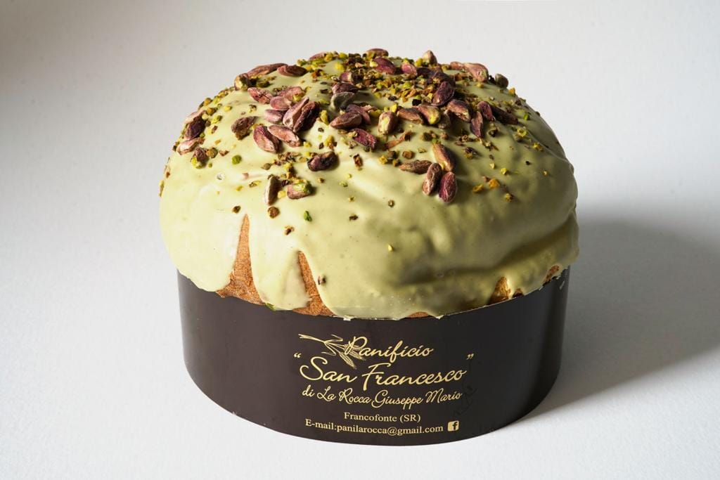 Panettone Artigianale con Crema di Pistacchio oltre 750 grammi - immagine 2