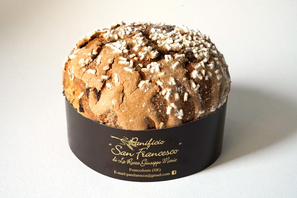 Panettone Artigianale Tradizionale con Uva Passa e Frutta Candita, 700 grammi - immagine 2